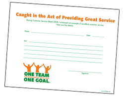 Caught in the Act Card
