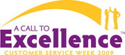 Customer Service Week 2009 logo