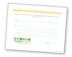 Caught in the Act Card