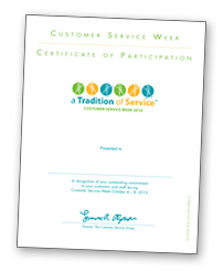 Certificate of Participation
