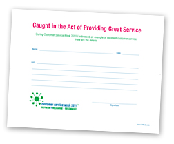 Caught in the Act Card