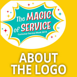 customer service week logo customer service pledge template